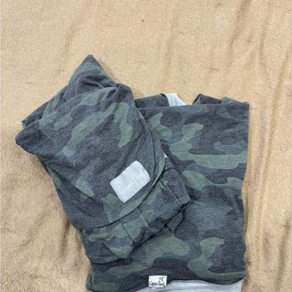 Camo Swaddle + Nursing Cover/Car Seat Cover